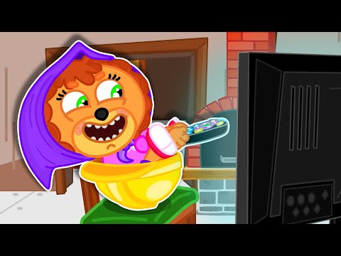 Видео: Маша и Леопольд. Ремонт идет - Мультик для детей - Lion Family на русском