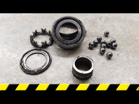 Видео: Как устроен радиальный шариковый однорядный подшипник 608zz от детского трехколесного самоката