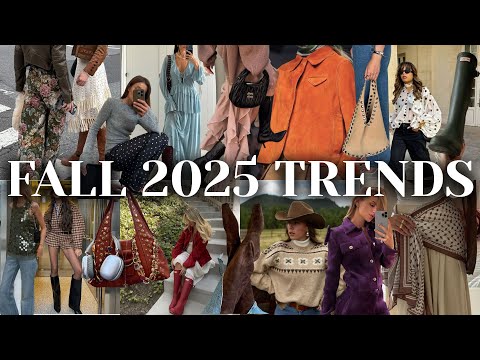 Видео: Модные тенденции осени 2025 года, о которых вам НУЖНО знать