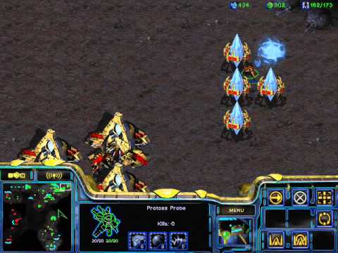 Видео: StarCraft Brood War [FPVOD] 06 07 2009 White Ra Десантные операции