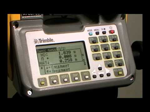 Видео: Вынос в натуру створа