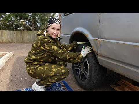 Видео: Замена на летние колеса. Летняя резина на Соболь.