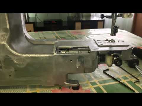 Видео: Устранение клина швейной машины Janome VS54S. Часть 2.