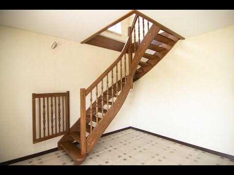 Видео: Вариант удобной лестницы