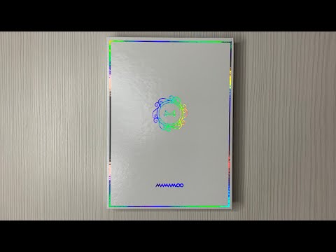 Видео: Распаковка альбома Mamamoo / Unboxing album Mamamoo WHITE WIND (9th Mini Album)