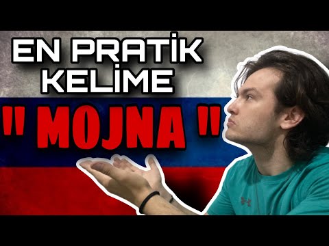 Видео: Rusça'da ki EN PRATİK KELİME ! - MOJNA ( МОЖНО ) kelimesinin kullanımı ve anlamı !