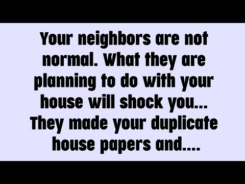 Видео: 🌈Сегодняшнее послание от Бога || Ваши соседи ненормальные. Что они.....|| #бог #послание от Бога.