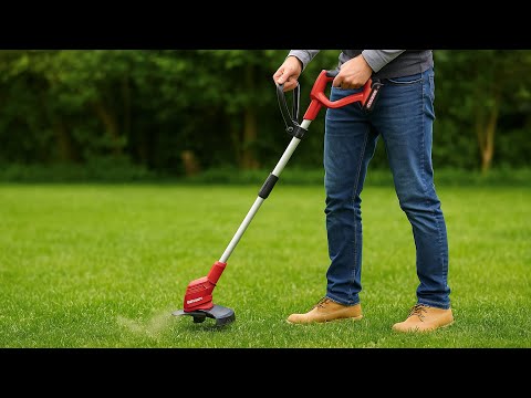 Видео: EINHELL GC-CT 18/24 Li - БЕСПРОВОДНАЯ ГАЗОНОКОСИЛКА SOLO, КРОМКА