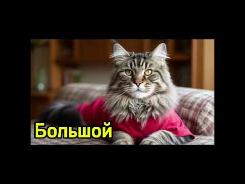 Видео: #Учим прилагательные на английском языке с помощью милых кошек #кошки #питомцы #английский язык