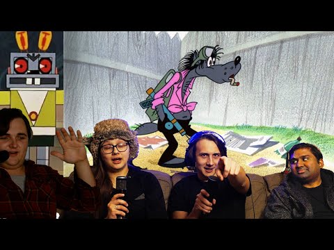 Видео: Americans React To Soviet Cartoons | Nu Pogodi! Ep: 1 (Ну погоди!)