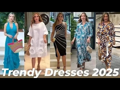 Видео: Модные платья 2025 года