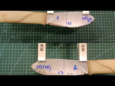 Видео: Точность точилки 2. Центр рамки не перпендикулярен оси узла скольжения.