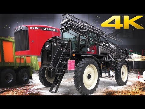 Видео: Опрыскиватель Versatile SP 275 - высокопроизводительная машина для серьезных задач. Обзор 2018
