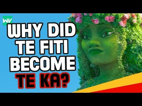 Видео: Почему Те Фити стал Те Ка? | Теория Моаны: открытие Диснея
