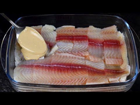 Видео: Больше не жарю рыбу! Рыба по-французски в духовке — просто, быстро и очень вкусно!