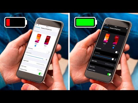 Видео: 16 способов сделать так, чтобы заряд телефона держался весь день