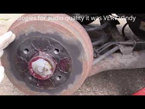 Видео: Замена заднего ступичного подшипника на Nissan Note (2010) и Micra