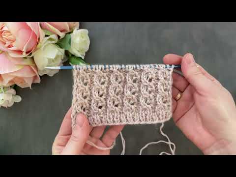 Видео: ВЫ НЕ ПОВЕРИТЕ, КАК ЛЕГКО И ПРОСТО СВЯЗАТЬ ЭТОТ УЗОР! Вяжется с закрытыми глазами.