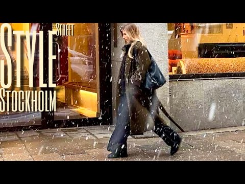 Видео: Снежный Скандинавский Шик: Тенденции Зимней Моды Стокгольма ❄️