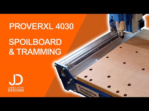 Видео: Изготовление подъёмной платформы и отладка станка PROVerXL 4030 CNC от Sainsmart Genmitsu