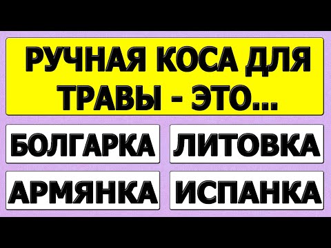Видео: Этот тест разоблачит твои знания! Не кликай, если боишься
