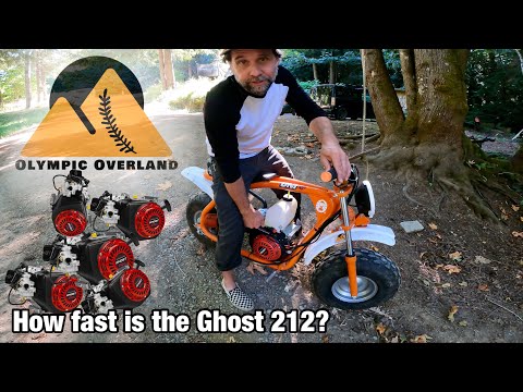 Видео: Обзор двигателя Predator Ghost 212 на мини-байке Coleman BT200X 🔥Mods+ Max Performance 224 тест с...