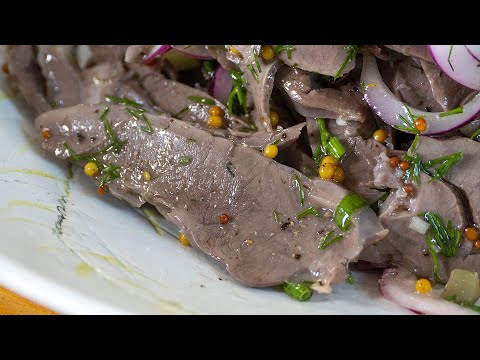 Видео: Свиное сердце рецепт