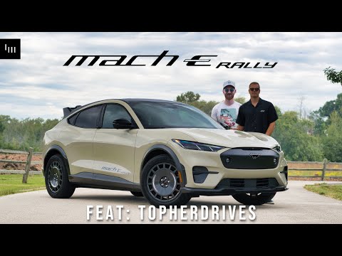 Видео: Ford Mustang Mach E Rally 2025 года — второй по увлекательности электромобиль