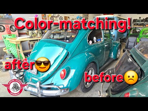 Видео: Ежедневное обновление мастерской VCS Vintage VW Restoration, Эпизод 533, 67 ошибок, цвет крышки б...