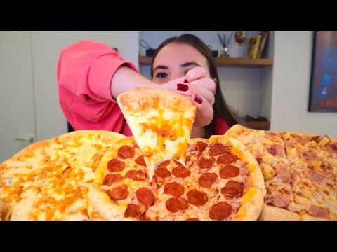 Видео: МУКБАНГ • комплексы развод лишний вес • пицца 4 сыра пепперони 🍕 Pizza 4 cheeses pepperoni MUKBANG