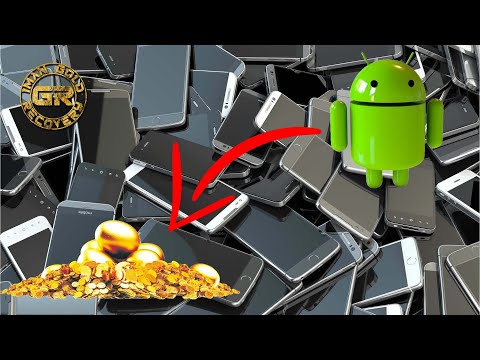 Видео: Золото Восстановление из 100 штук андроид смартфонов | Извлечение золота из смартфонов