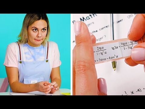 Видео: БУМ! ШКОЛЬНЫЕ ЛАЙФХАКИ, КОТОРЫЕ ОБЛЕГЧАТ ВАМ ЖИЗНЬ || Идеи для школьных принадлежностей