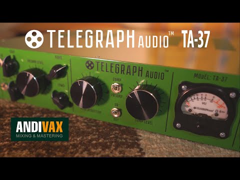 Видео: AVR 061 - Telegraph Audio TA-37 (ламповый преамп с компрессором и EQ) + ENG SUBS