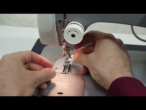 Видео: Veritas 8014/35 заправка, строчки, ткани, кожа. ч.#2.