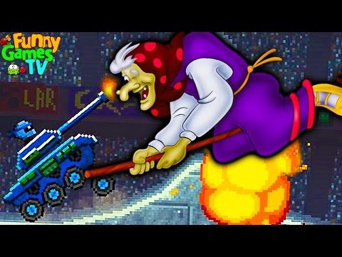 Видео: Новое видео   игра как  и машинки АТАКА БАБЫ ЯГИ тачки гонки игра Drive AHEAD