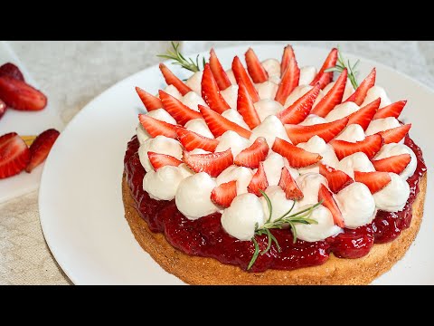 Видео: Тарт ВЫХОДНОГО ДНЯ с Клубникой 🥧 Как Приготовить Тарт с Клубникой на бретонском сабле