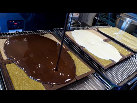 Видео: Он съел 5000 шоколадок, чтобы создать это! Популярный дубайский шоколад, торт — корейский десерт