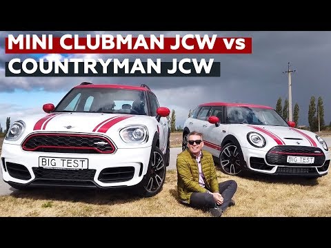 Видео: Что такое JCW для MINI? Тест-драйв двух заряженных MINI с Сергеем Волощенко | Big Test