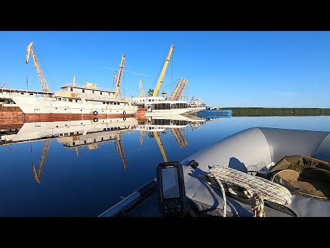 Видео: Рыбалка на Волге в конце июня, Белый Городок