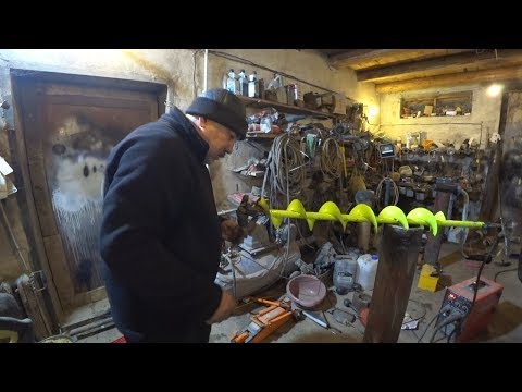 Видео: Заточка ножей Ледобура MORA больше не нужна. Переделка MORA под отечественные ножи Тонар Айсберг.