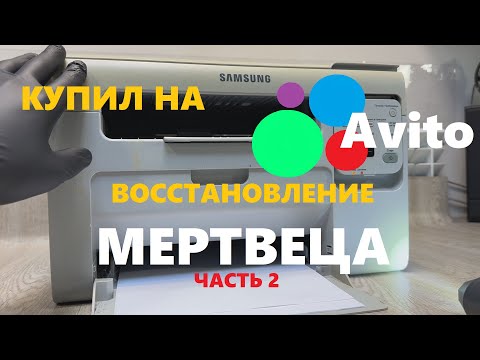 Видео: Купил на АВИТО #2 Samsung SCX-3400 Восстановление мертвеца