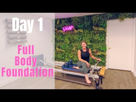 Видео: День 1 | Основы пилатеса на реформере для всего тела | 7-дневный курс пилатеса на реформере