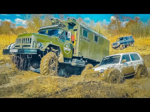 Видео: ПСИХ на НИВЕ поспорил с ЗИЛ 131 / ЧТО БЫЛО ДАЛЬШЕ?
