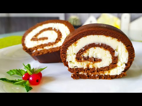Видео: БЕЗ ВЫПЕЧКИ! Невероятно вкусный рулет БАУНТИ | Быстро и просто, всего за 15 минут!
