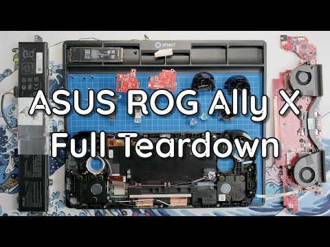 Видео: Разборка ASUS ROG Ally X