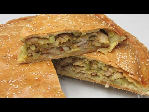 Видео: Муж просит дважды в неделю! Домашний ПИРОГ с мясом и картошкой