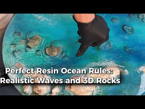 Видео: Правила идеального океана из смолы: реалистичные волны и 3D-камни
