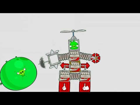 Видео: Тестируем новый мод BadPiggies!  Testing a new mod! Летсплей.