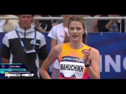 Видео: Мировой рекорд расширенная версия. Женщины прыжки в высоту.