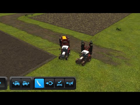 Видео: Закультивировали и посеяли + новый трактор (фс 16)